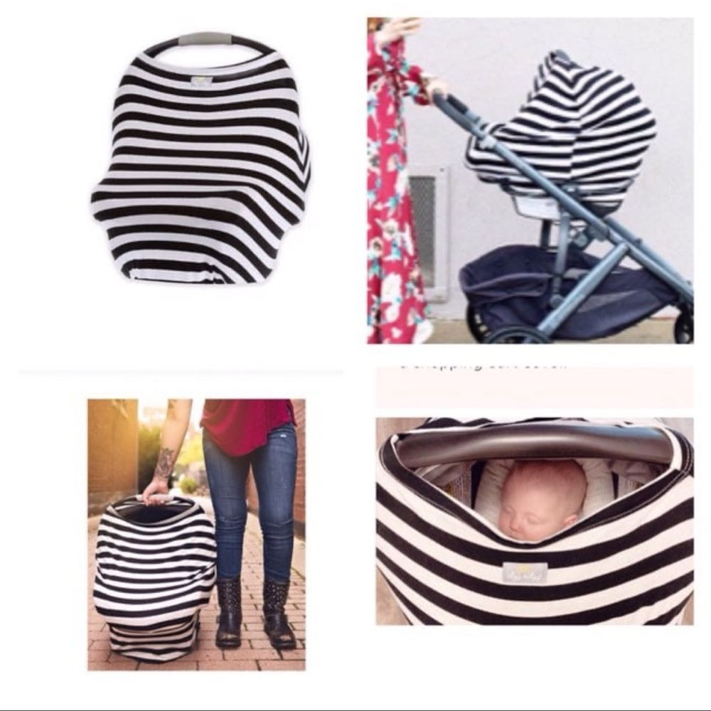 Itzy Ritzy 4 in 1 nursing cover, car seat cover, shopping cart cover, scarf